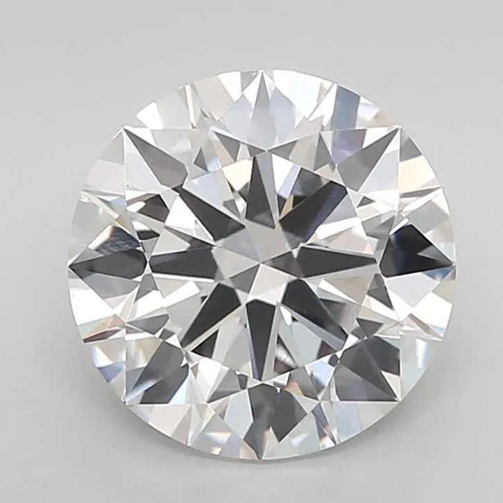 3.05ct Round Lab Grown Diamond (Colour F, Clarity VVS2, Cut ID, IGI Certified)
