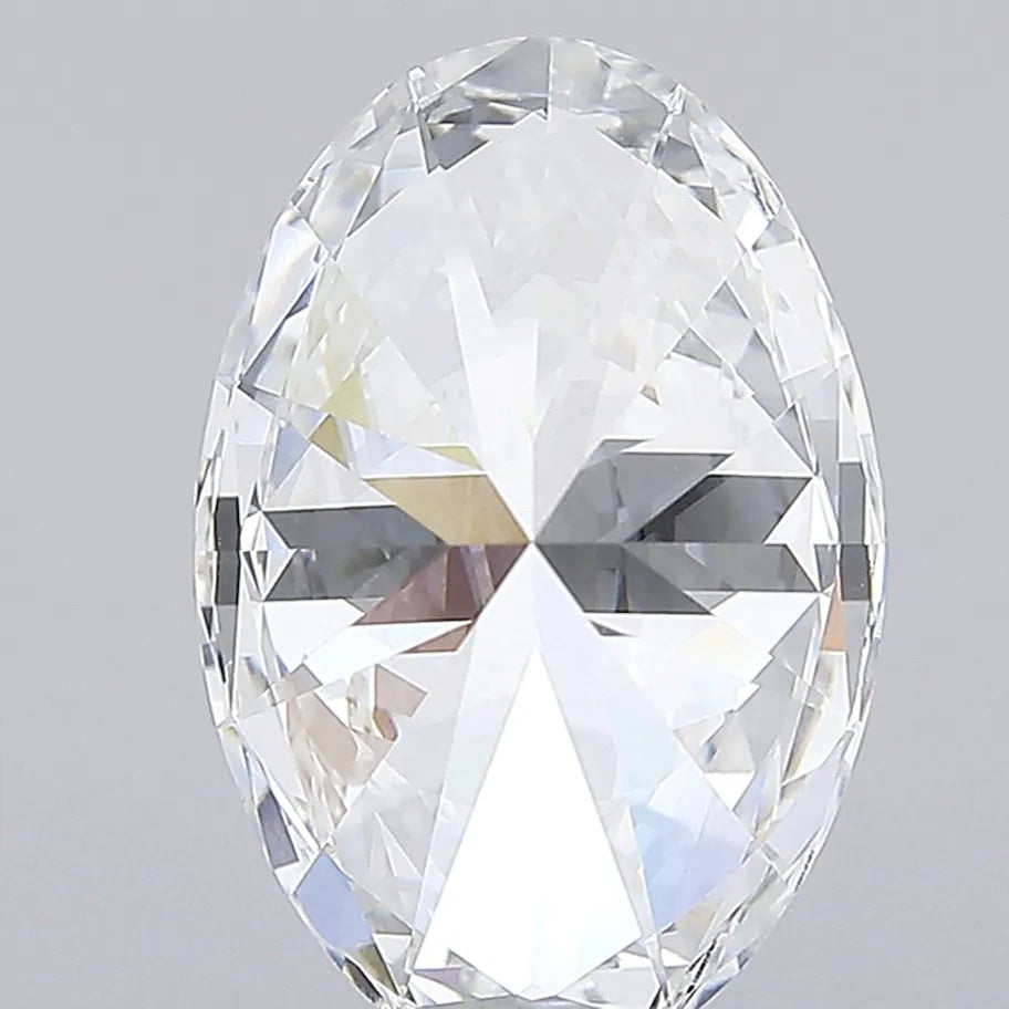 7.86ct Oval Lab Grown Diamond (Colour D, Clarity VVS1, IGI Certified)