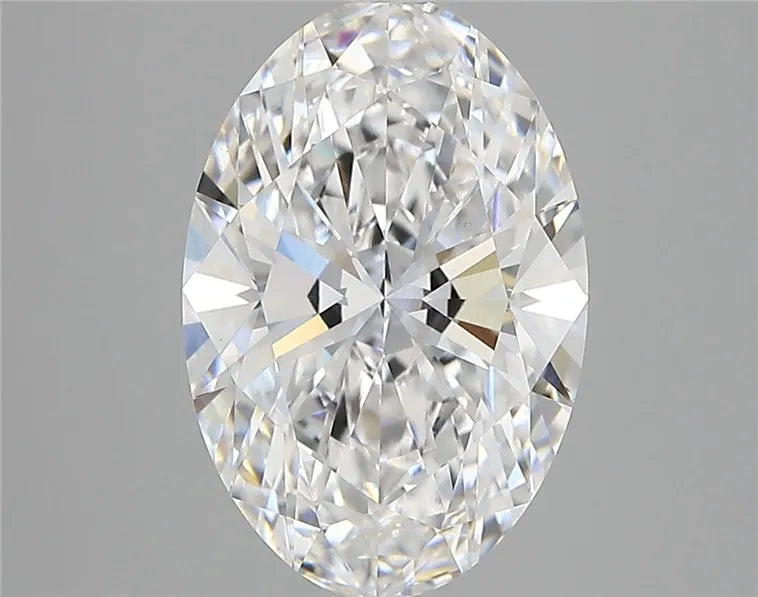 3.36ct Oval Lab Grown Diamond (Colour D, Clarity VVS2, IGI Certified)