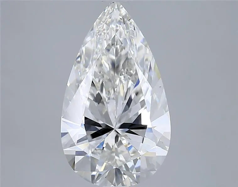 3.01ct Pear Lab Grown Diamond (Colour F, Clarity VVS2, IGI Certified)