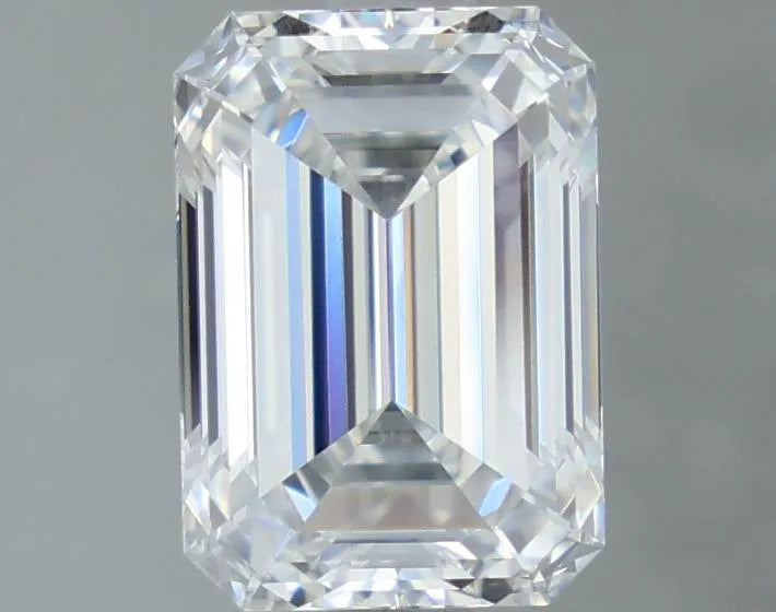 2.10ct Emerald Lab Grown Diamond (Colour E, Clarity VVS2, IGI Certified)
