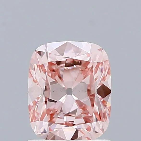 1.03ct Cushion brilliant Lab Grown Diamond (Colour Fancy Intense Pink, Clarity VS1, IGI Certified)