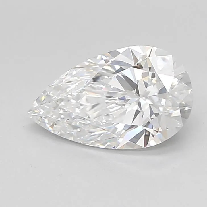 1.28ct Pear Lab Grown Diamond (Colour D, Clarity VVS2, Cut EX, IGI Certified)