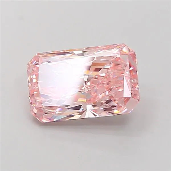 3.01ct Radiant Lab Grown Diamond (Colour Fancy Intense Pink, Clarity VS1, IGI Certified)