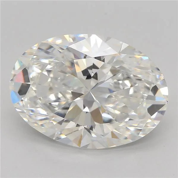 3.13ct Oval Lab Grown Diamond (Colour E, Clarity VVS2, Cut EX, IGI Certified)