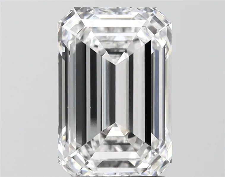 3.07ct Emerald Lab Grown Diamond (Colour D, Clarity VVS1, IGI Certified)