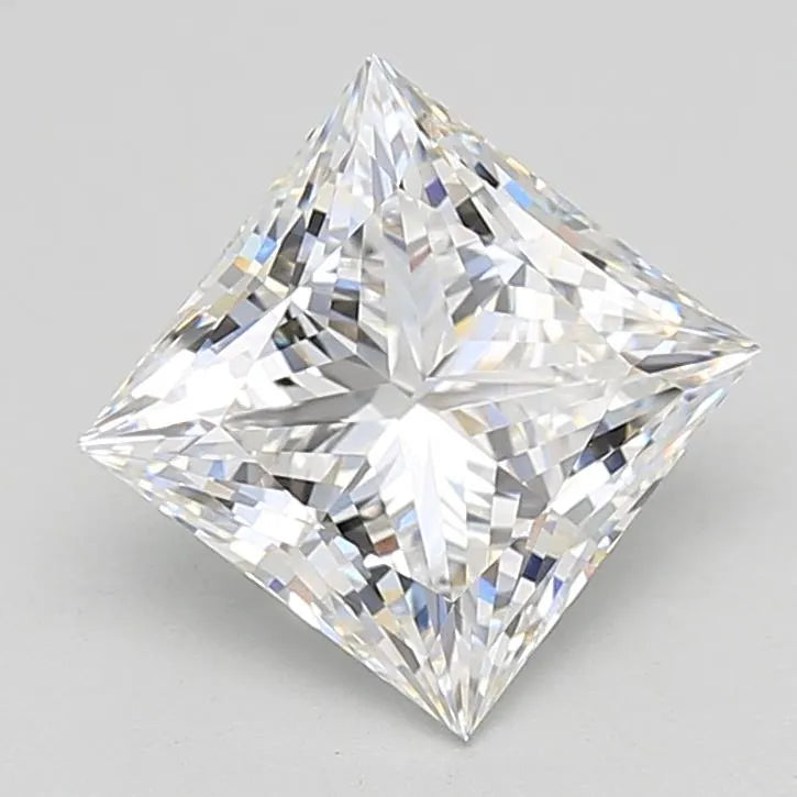 3.59ct Princess Lab Grown Diamond (Colour E, Clarity VVS1, IGI Certified)