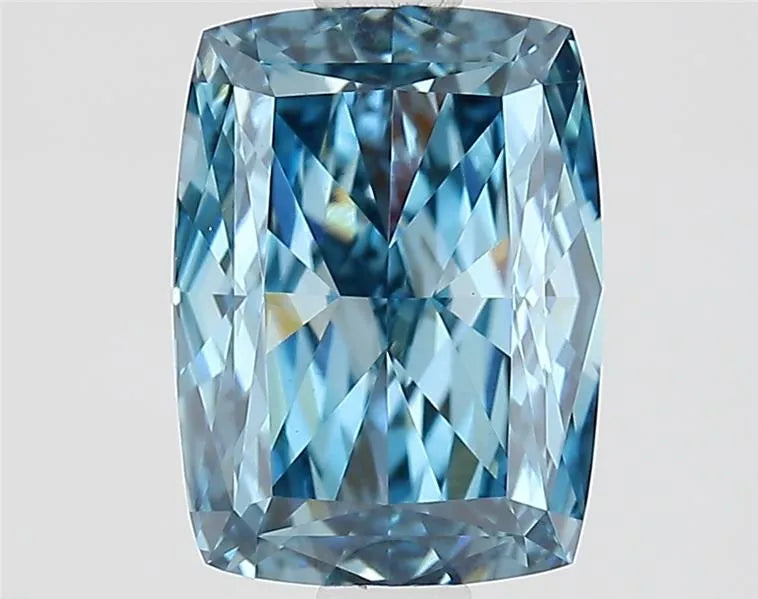 1.99ct Cushion modified Lab Grown Diamond (Colour Fancy Vivid Blue, Clarity VVS2, IGI Certified)