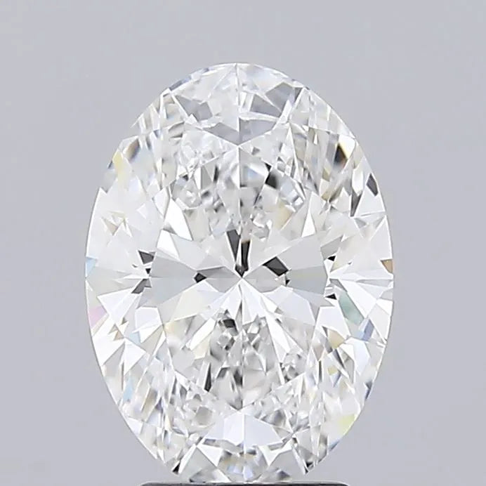 3.02ct Oval Lab Grown Diamond (Colour E, Clarity VVS1, IGI Certified)