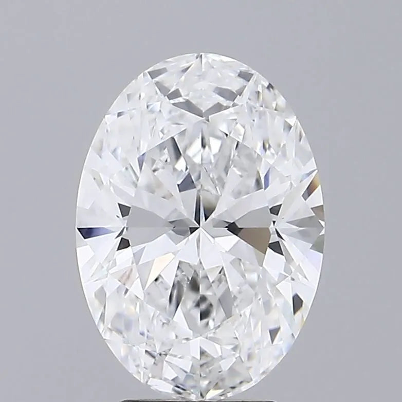 3.79ct Oval Lab Grown Diamond (Colour D, Clarity VS2, IGI Certified)