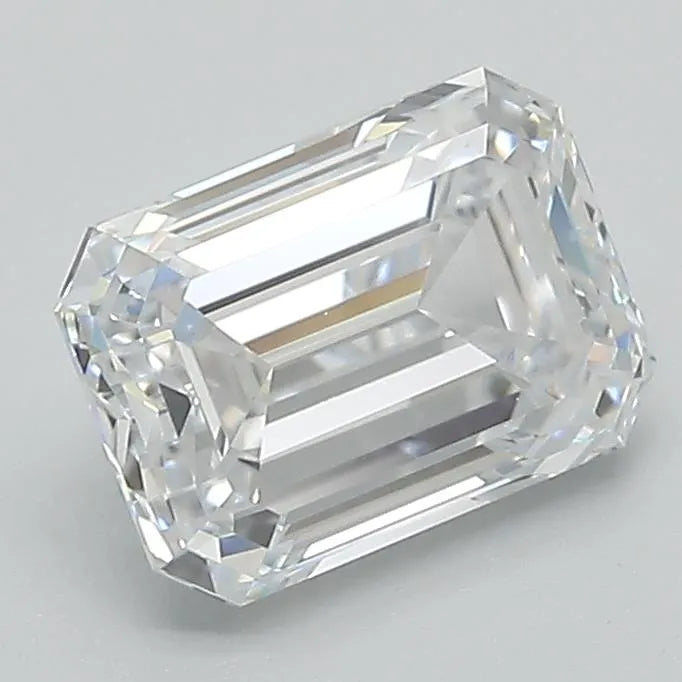 1.83ct Emerald Lab Grown Diamond (Colour E, Clarity VVS1, GIA Certified)