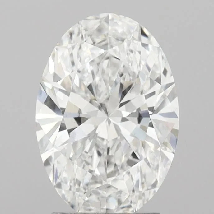 2.62ct Oval Lab Grown Diamond (Colour D, Clarity VVS2, IGI Certified)