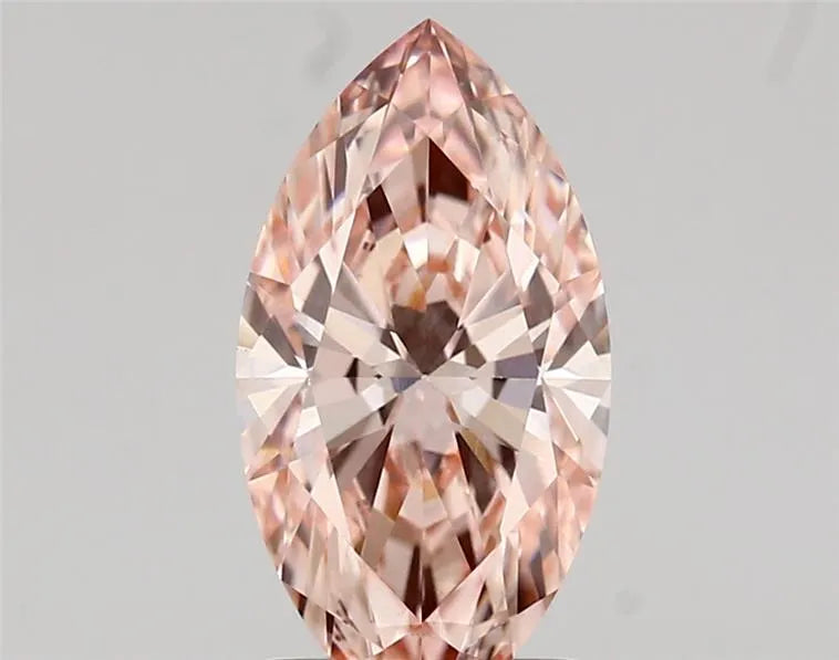 1.42ct Marquise Lab Grown Diamond (Colour Fancy Vivid Pink, Clarity VS1, IGI Certified)