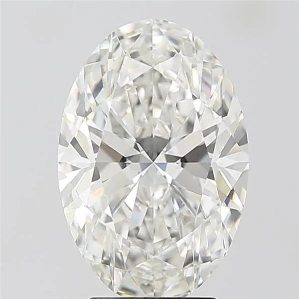 4.07ct Oval Lab Grown Diamond (Colour G, Clarity VVS2, Cut EX, IGI Certified)