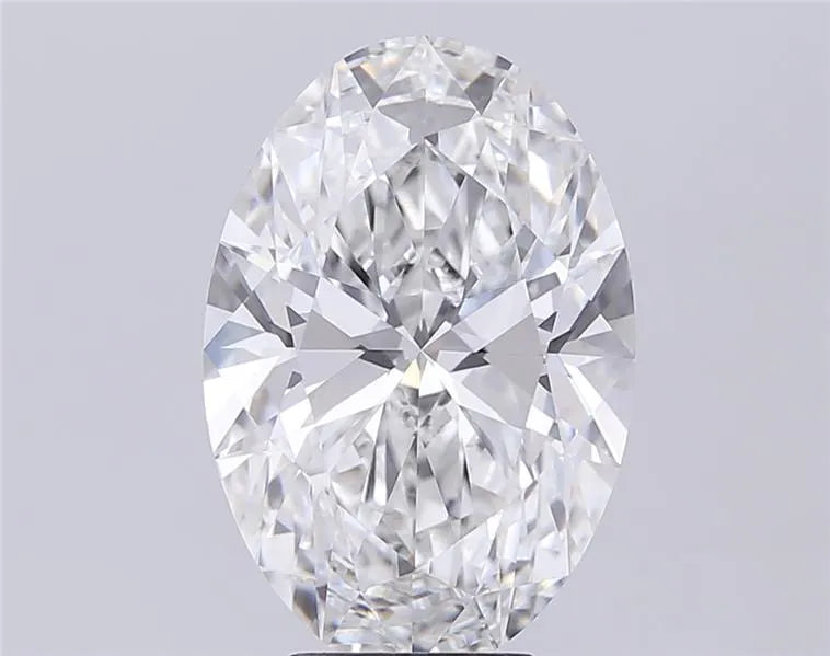6.08ct Oval Lab Grown Diamond (Colour F, Clarity VVS2, IGI Certified)