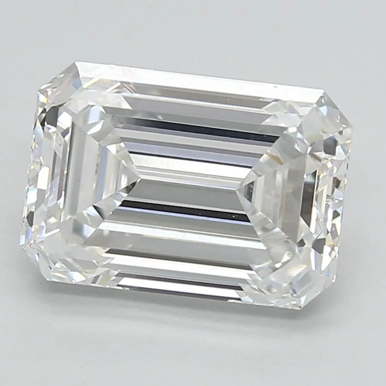 3.20ct Emerald Lab Grown Diamond (Colour E, Clarity VVS2, IGI Certified)