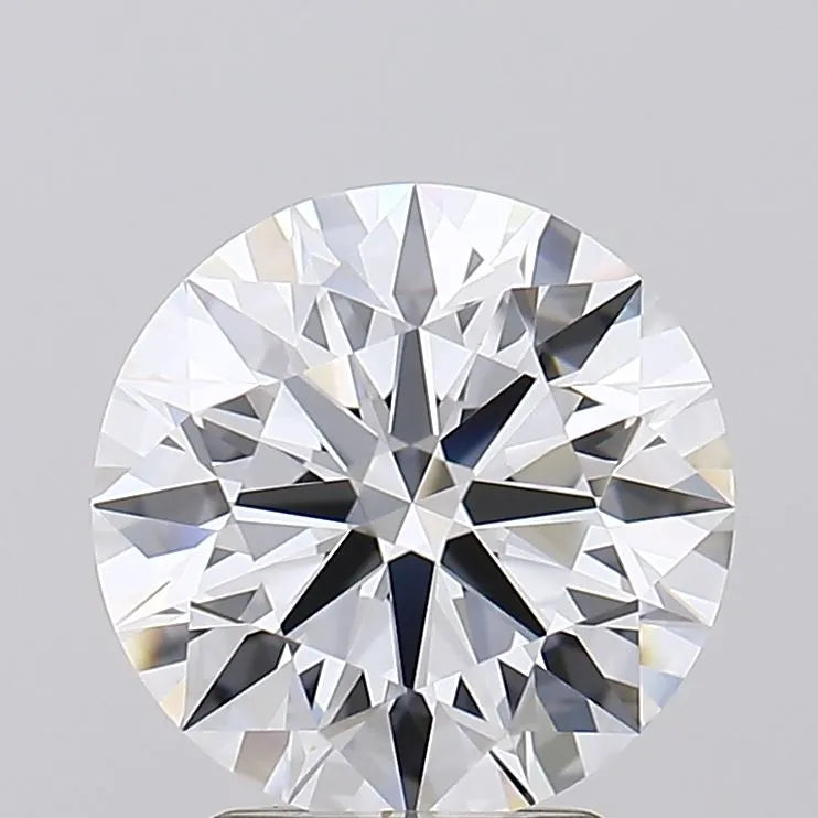 3.08ct Round Lab Grown Diamond (Colour F, Clarity VVS1, Cut ID, IGI Certified)