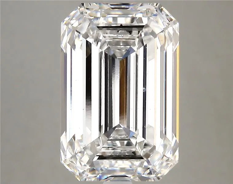 5.56ct Emerald Lab Grown Diamond (Colour D, Clarity VS1, Cut EX, IGI Certified)