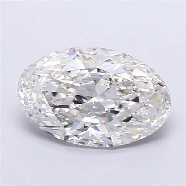 3.02ct Oval Lab Grown Diamond (Colour E, Clarity SI1, IGI Certified)