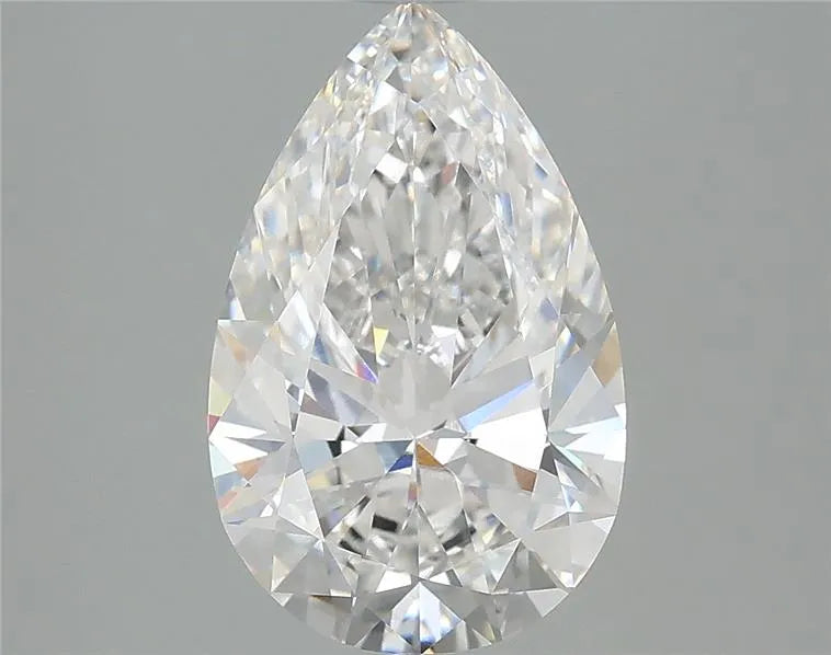 2.81ct Pear Lab Grown Diamond (Colour E, Clarity VVS2, IGI Certified)