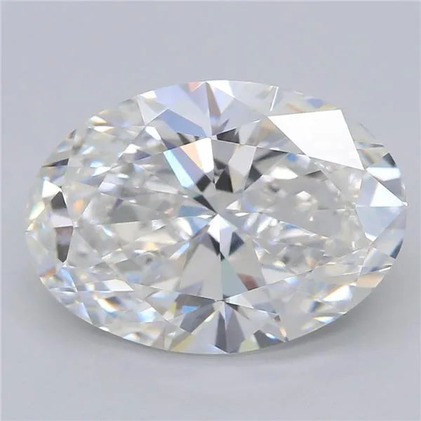 3.16ct Oval Lab Grown Diamond (Colour E, Clarity VVS2, Cut EX, IGI Certified)