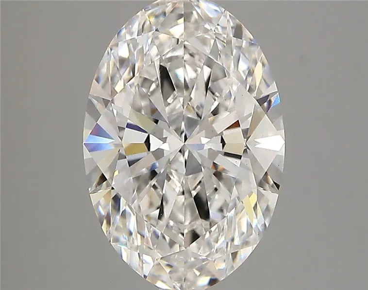 2.76ct Oval Lab Grown Diamond (Colour E, Clarity VS1, IGI Certified)