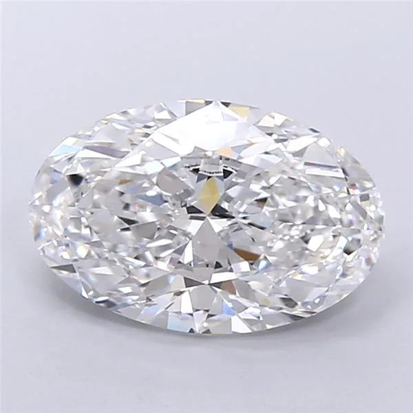 4.07ct Oval Lab Grown Diamond (Colour D, Clarity VVS2, IGI Certified)