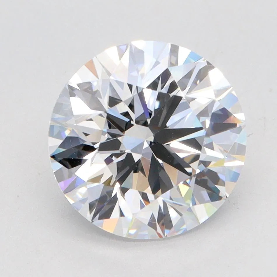 3.00ct Round Lab Grown Diamond (Colour E, Clarity VVS2, Cut ID, IGI Certified)