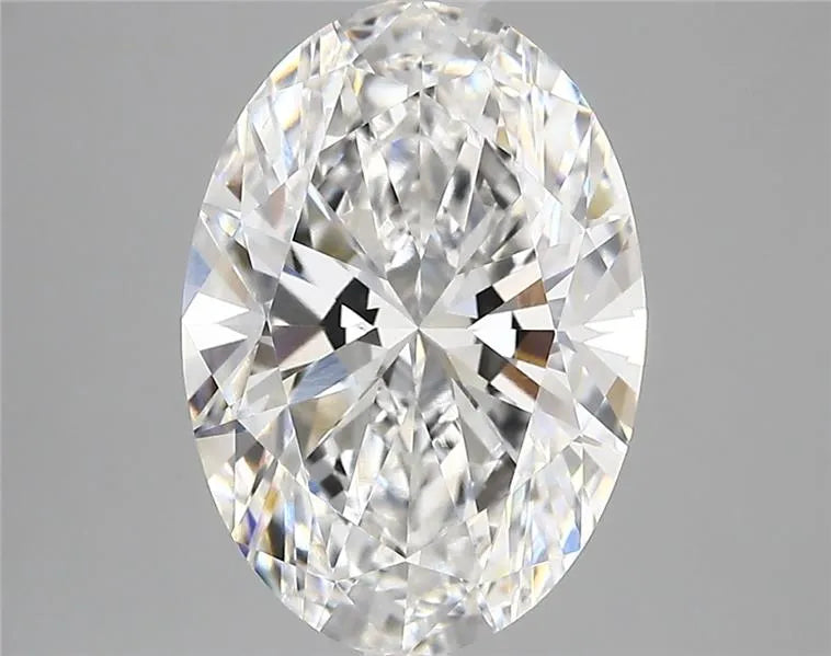 4.01ct Oval Lab Grown Diamond (Colour E, Clarity VVS2, IGI Certified)