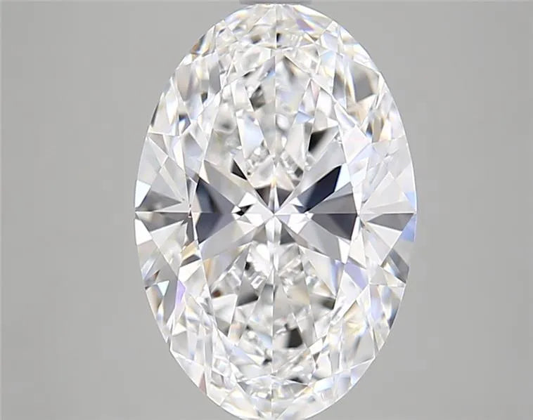 3.00ct Oval Lab Grown Diamond (Colour D, Clarity IF, IGI Certified)