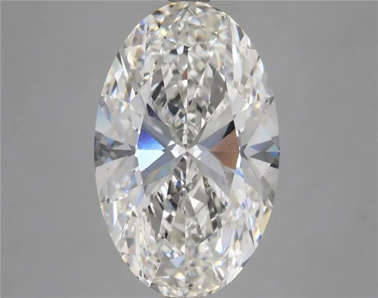 6.00ct Oval Lab Grown Diamond (Colour G, Clarity VS1, IGI Certified)