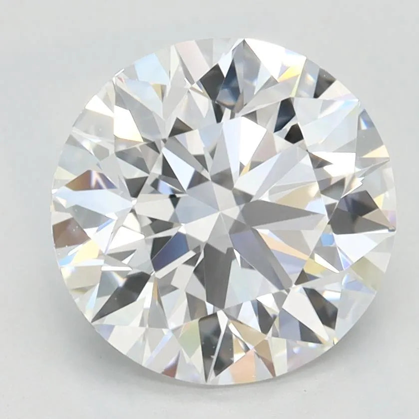 2.20ct Round Lab Grown Diamond (Colour D, Clarity VVS1, Cut ID, IGI Certified)