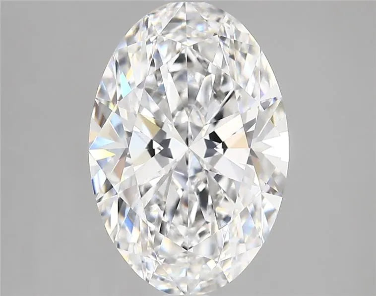 3.64ct Oval Lab Grown Diamond (Colour D, Clarity VVS2, IGI Certified)