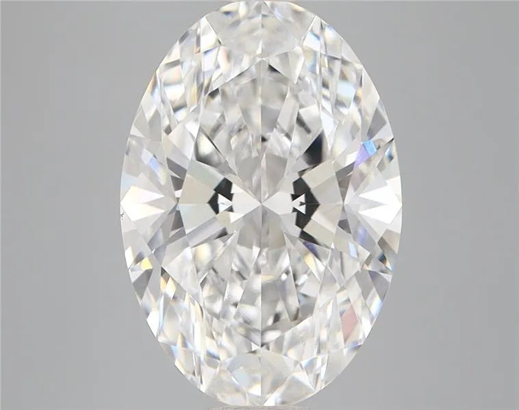 4.07ct Oval Lab Grown Diamond (Colour D, Clarity VVS2, IGI Certified)