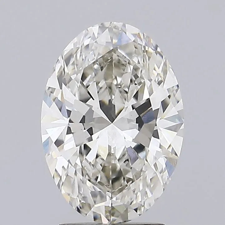 2.85ct Oval Lab Grown Diamond (Colour H, Clarity VS1, IGI Certified)
