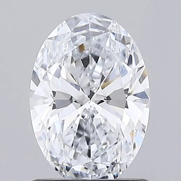 1.01ct Oval Lab Grown Diamond (Colour E, Clarity VVS2, IGI Certified)