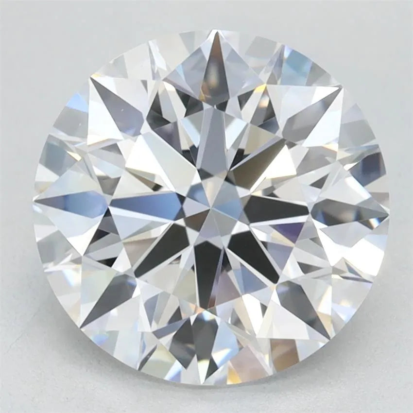 2.87ct Round Lab Grown Diamond (Colour D, Clarity VVS1, Cut ID, IGI Certified)