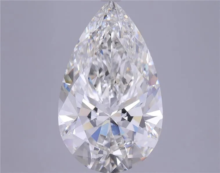 6.78ct Pear Lab Grown Diamond (Colour G, Clarity VS1, IGI Certified)