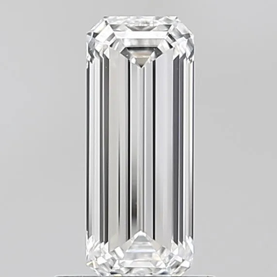 1.10ct Emerald Lab Grown Diamond (Colour E, Clarity VVS2, IGI Certified)