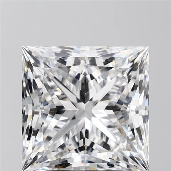 4.07ct Princess Lab Grown Diamond (Colour D, Clarity VVS2, IGI Certified)