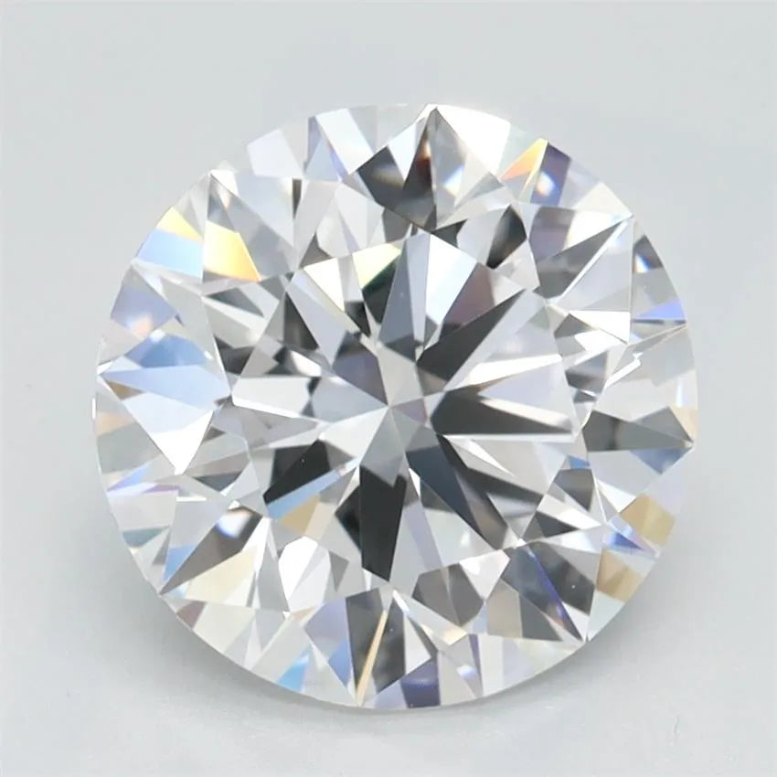 2.15ct Round Lab Grown Diamond (Colour D, Clarity VVS1, Cut ID, IGI Certified)