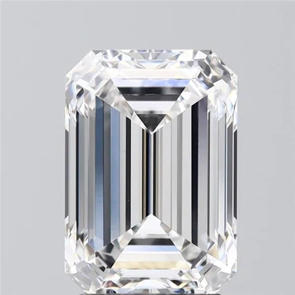 3.10ct Emerald Lab Grown Diamond (Colour D, Clarity VVS2, IGI Certified)