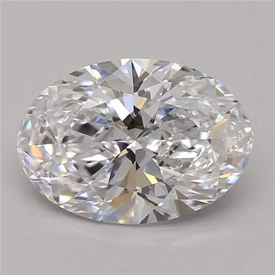 2.59ct Oval Lab Grown Diamond (Colour D, Clarity VVS1, GIA Certified)