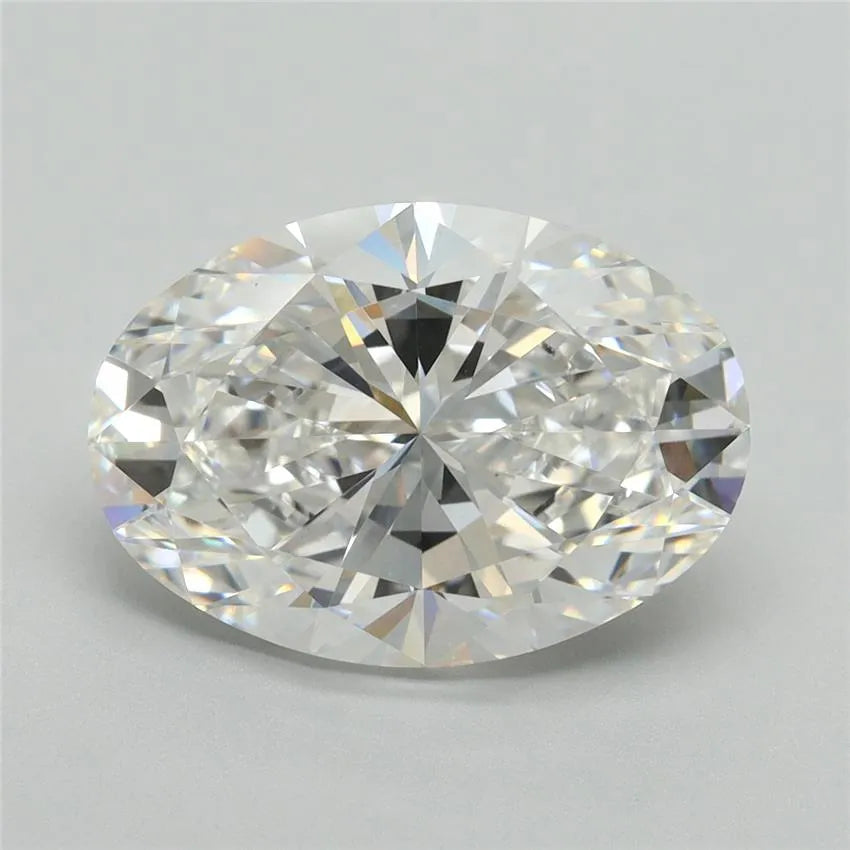 5.16ct Oval Lab Grown Diamond (Colour E, Clarity VS1, Cut EX, IGI Certified)