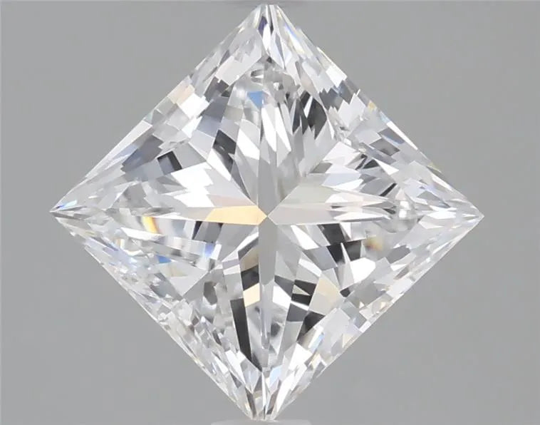 2.00ct Princess Lab Grown Diamond (Colour D, Clarity VS1, IGI Certified)