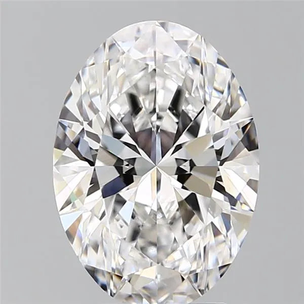 3.55ct Oval Lab Grown Diamond (Colour D, Clarity VVS2, IGI Certified)