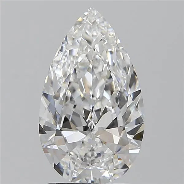 1.70ct Pear Lab Grown Diamond (Colour E, Clarity VVS2, IGI Certified)