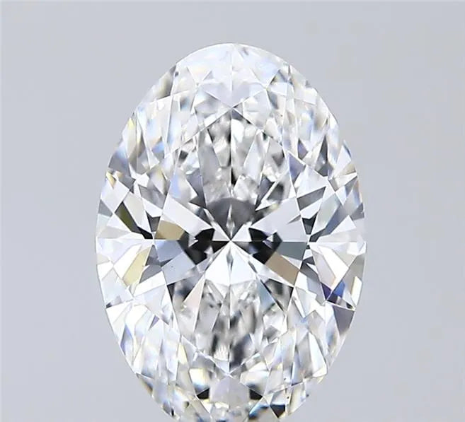 2.51ct Oval Lab Grown Diamond (Colour E, Clarity VVS2, IGI Certified)