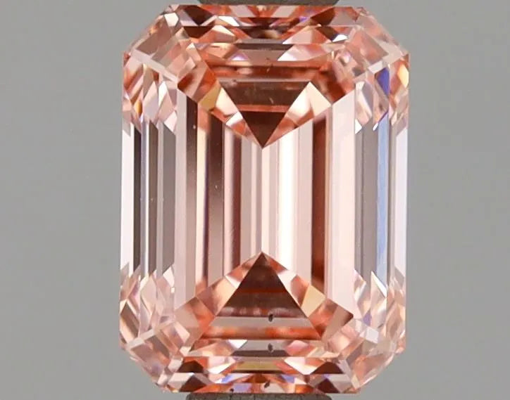 1.53ct Emerald Lab Grown Diamond (Colour Fancy Vivid Pink, Clarity VS2, IGI Certified)