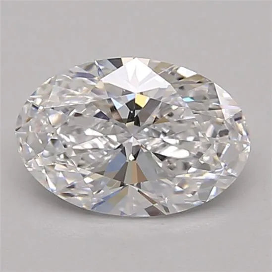 0.90ct Oval Lab Grown Diamond (Colour D, Clarity VVS2, Cut EX, IGI Certified)
